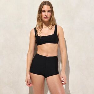 J Crew Swim L Boy Short Black